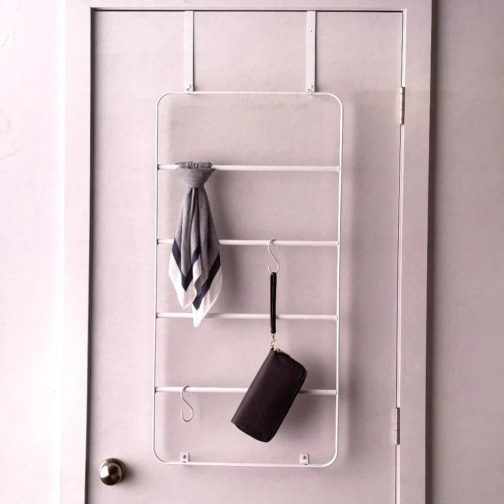 NWT in the box Versatile hung over the door wall mount accessorie rack